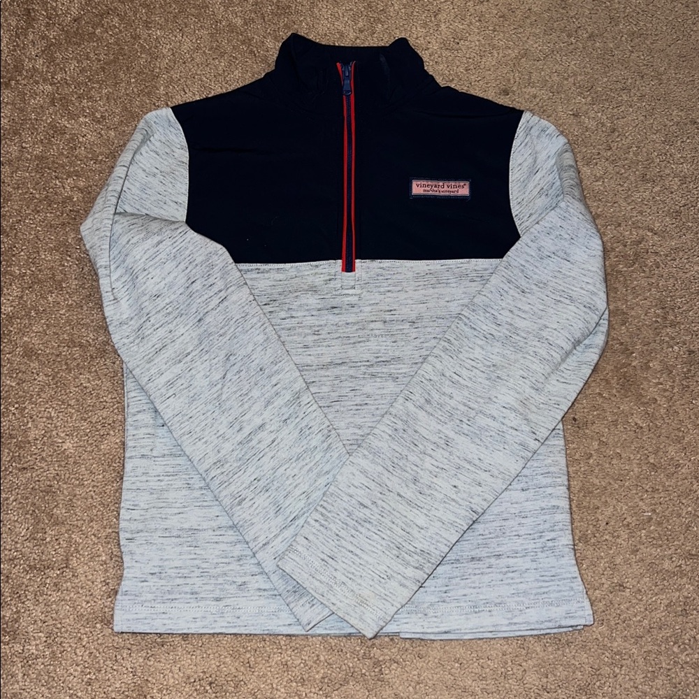 Vineyard Vines Youth Shep Shirt Quarter Zip – Size Large (16)